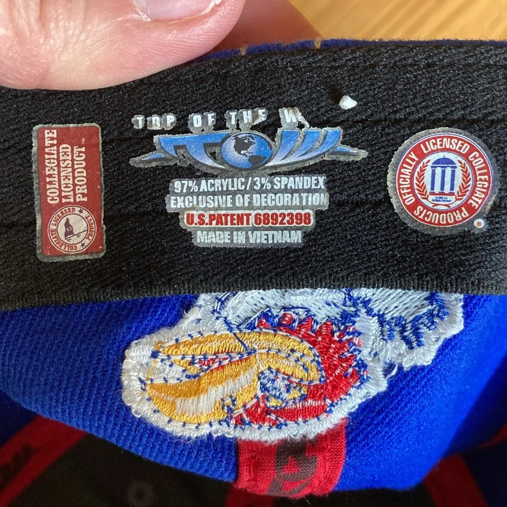 KU ball cap, baseball hat, University of Kansas Jayhawks